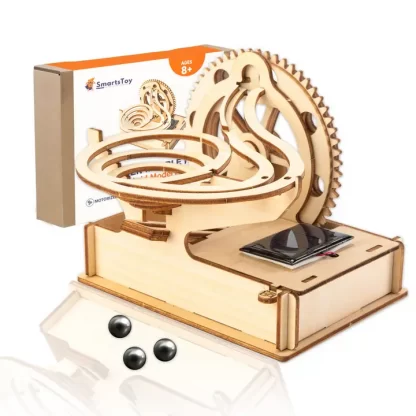 Solar Wooden Marble Run 3D Puzzle Kit