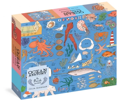 Julia Rothman: Ocean Anatomy 500pc Puzzle