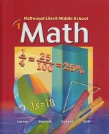 McDougal Littell Middle School Math, Course 1: Student Edition