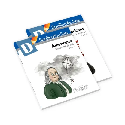 Spelling You See D Americana 2E Student Workbooks