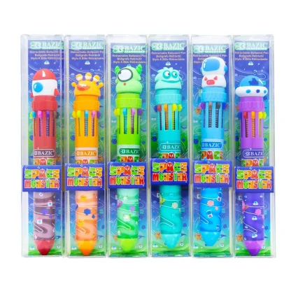 Bazic 10-Color Outer Space Pen
