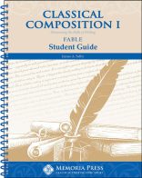 Classical Composition Book 1 Fable Stage Student Edition
