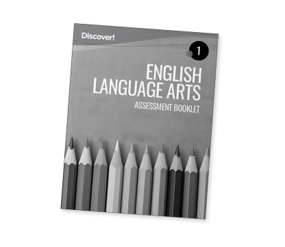Discover! ELA Grade 1 Assessment Booklet