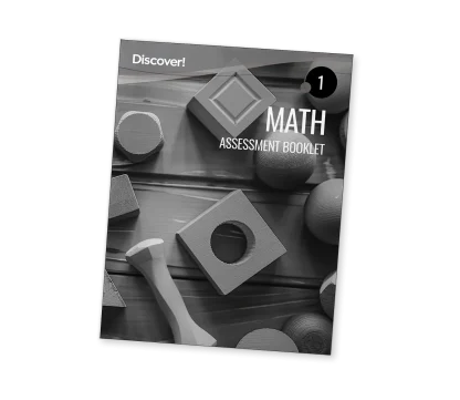 Discover! Math Grade 1 Assessment Booklet
