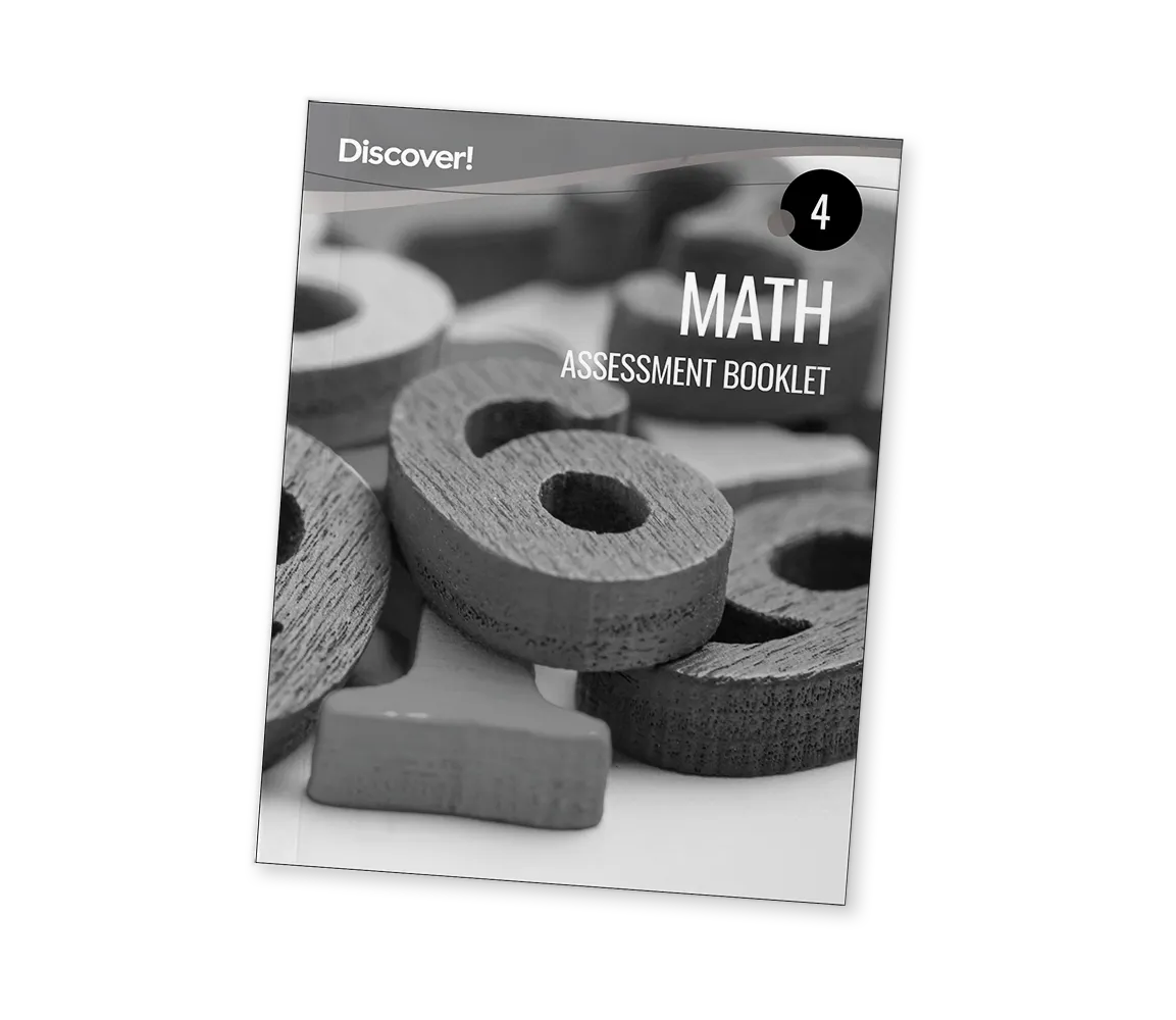 Discover! Math Grade 4 Assessment Booklet