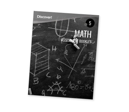 Discover! Math Grade 5 Assessment Booklet