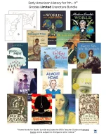 Early American History 7th Through 9th Literature Bundle