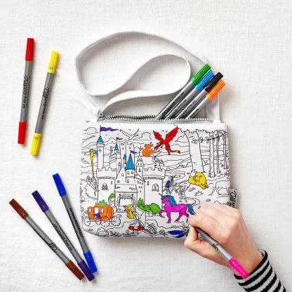 Eat Sleep Doodle: Fairytales and Legends Crossbody Bag
