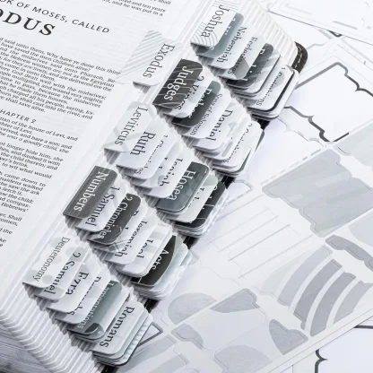 Mr. Pen 75ct Gray Bible Tabs