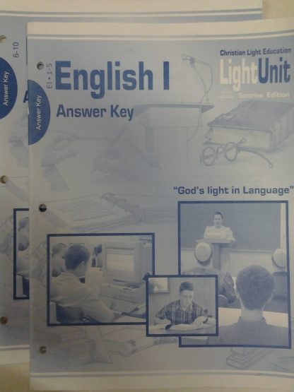English 1 Answer Key Set U