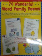 70 Wonderful Word Family Poems U