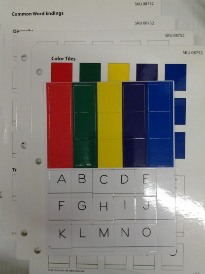 PhonicsWorks Basic Tile Kit U