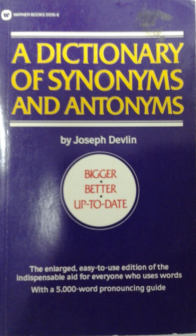 Home　of　and　Works　for　Synonyms　U　Antonyms　Dictionary　Books