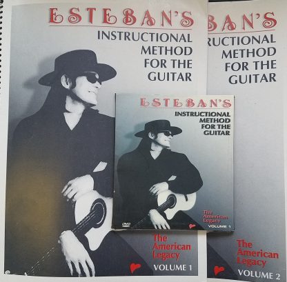 Esteban's Instructional Method for the Guitar Set (Vol 1 & 2 books and Vol 1 CD) U