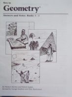 Key to Geometry Answer Key (1-3)