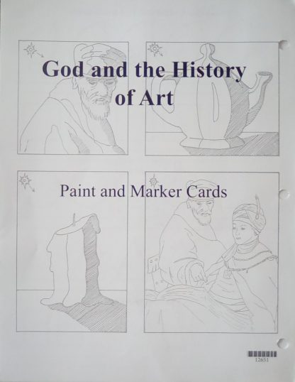 God and the History of Art Paint and Marker Set U