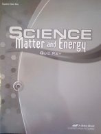 Science Matter and Energy Quiz Key U