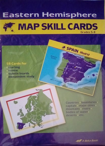 Eastern Hemisphere Map Skill Cards U