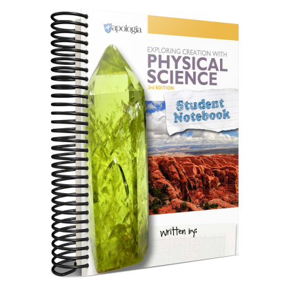 Exploring Creation with Physical Science 3E Notebook