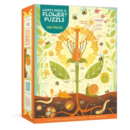 What's Inside A Flower 500 PC Puzzle