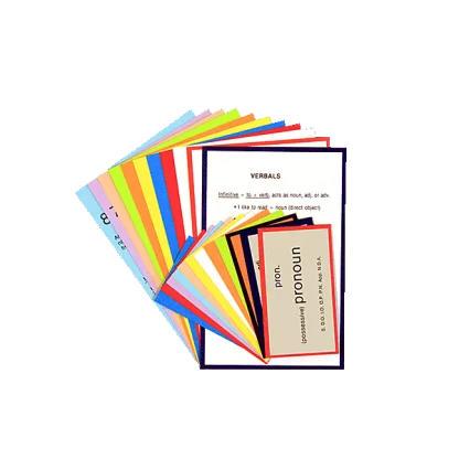 Advanced Level Winston Grammar Clue Card Set