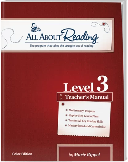 All About Reading Level 3 CE Teacher Manual
