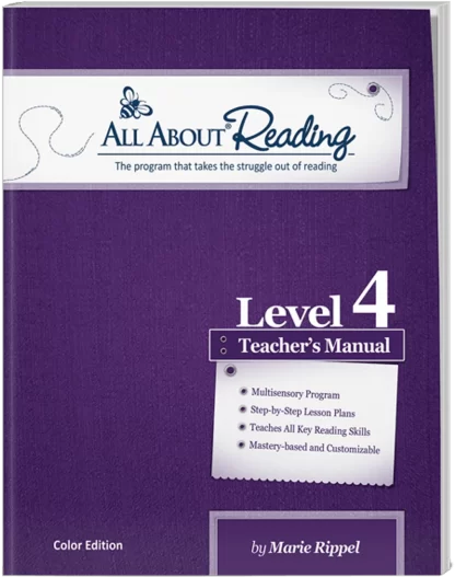 All About Reading Level 4 CE Teacher Manual