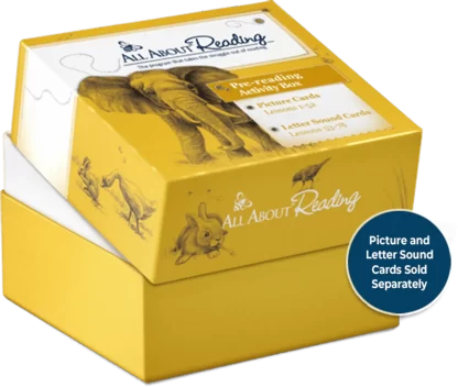 All About Reading Pre-Reading Activity Box