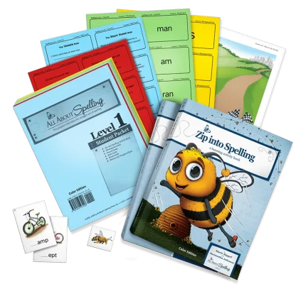 All About Spelling Level 1 Materials Color Edition