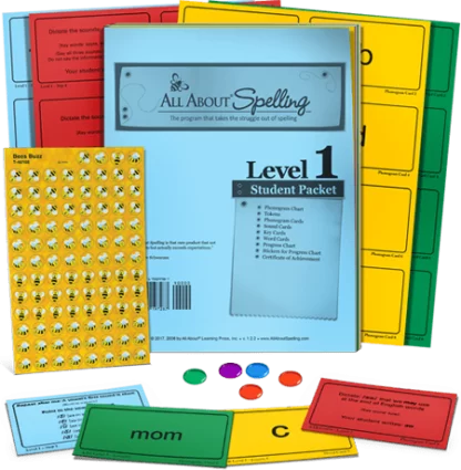 All About Spelling Level 1 Student Packet
