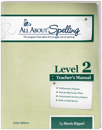 All About Spelling Level 2 CE Teacher Manual