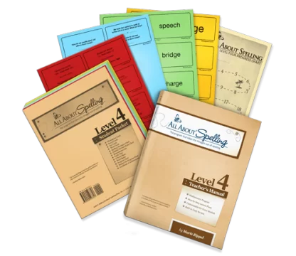 All About Spelling Level 4 (Teacher Manual & Student Packet)