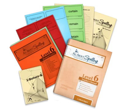 All About Spelling Level 6 Materials Set