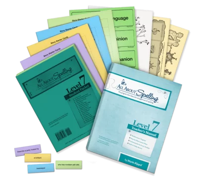 All About Spelling Level 7 Materials Set