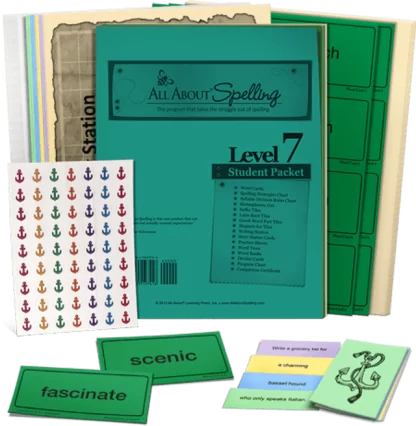 All About Spelling Level 7 Student Packet