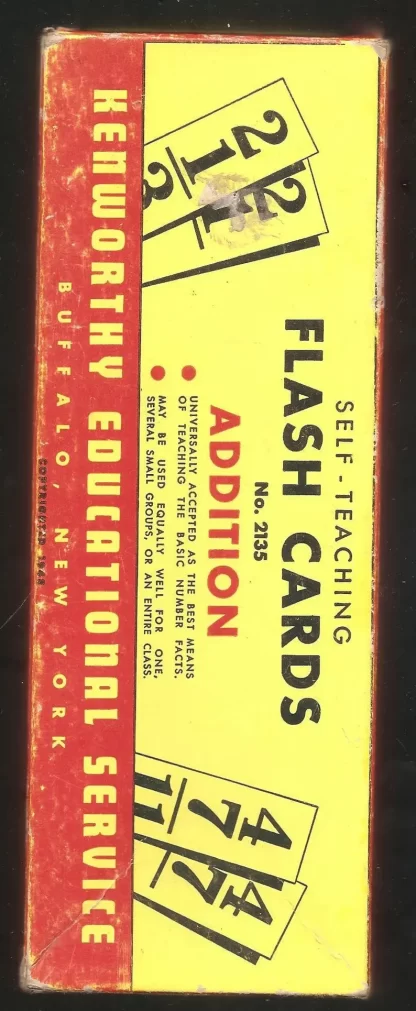 Antique 1948 Self-Teaching Flashcards
