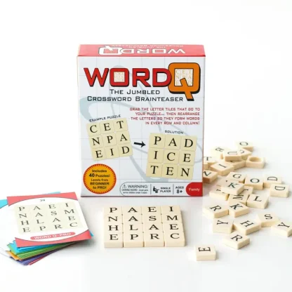 Word Q, The Jumbled Crossword Brainteaser