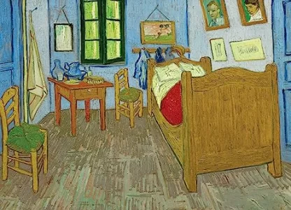 Bedroom by Vincent Van Gogh, 1000 Piece Puzzle