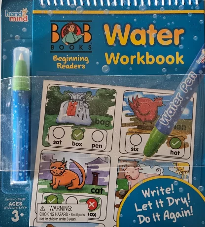 Bob Books Water Workbook Beginning Readers