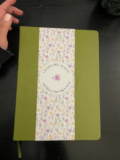 Charlotte Mason Heirloom Planner Undated – Moss Green