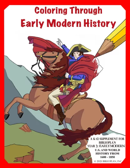 Coloring Through Early Modern History (Coloring Book)