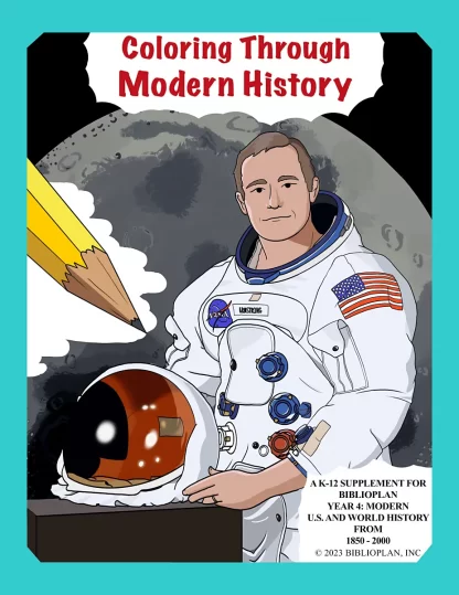 Coloring Through Modern History (Coloring Book)