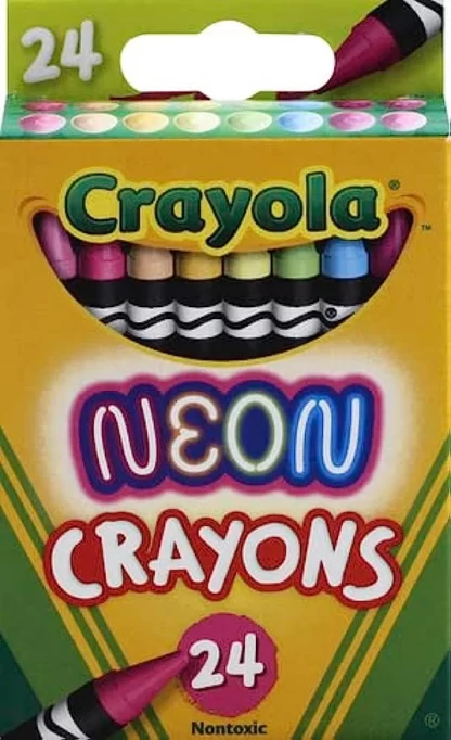 Crayola Neon Crayons (24)