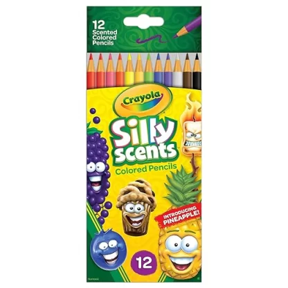 Crayola Silly Scents Smashups Colored Pencils (12)