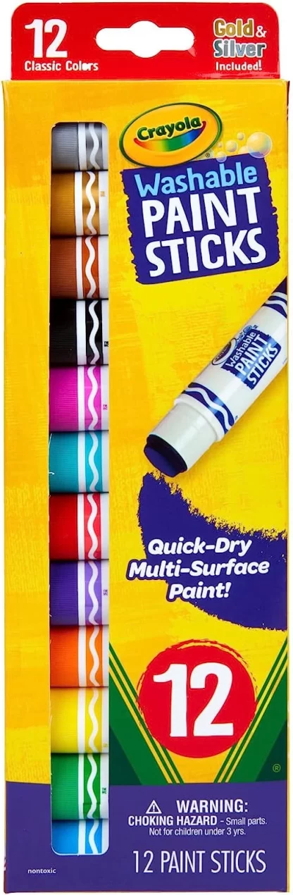 Crayola Washable Paint Sticks (12)