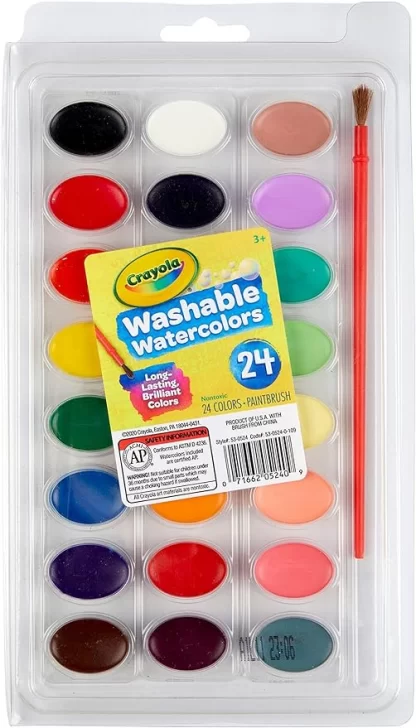 Crayola Washable Watercolors (24 Pan)
