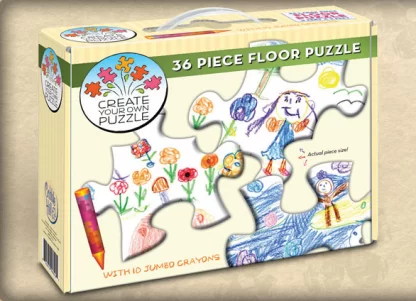 Create Your Own 36 Piece Floor Puzzle