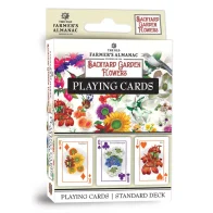 Farmer's Almanac Flowers Playing Cards