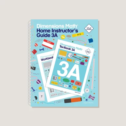 Dimensions Math 3A Home Instructor's Guide