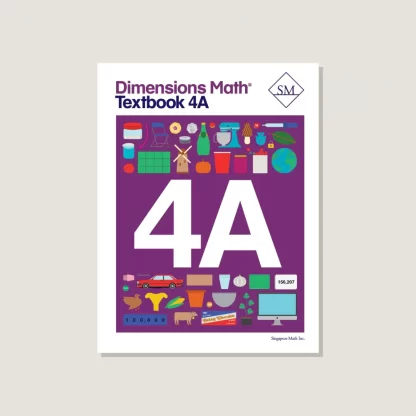 Dimensions Math 4A Textbook